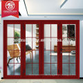 Custom Design Wohn-oder Commerical Folding Glass Türen, zweifach einziehbare Schiebetüren